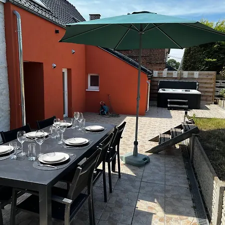 Rubis - Jacuzzi - Pairi Daiza 8 Min - Jardin