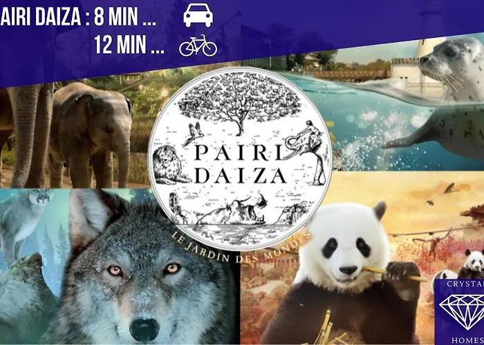 別荘 Rubis - Jacuzzi - Pairi Daiza - 6 Pers